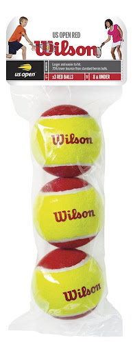 Pelotas De Tenis X3 Wilson Transición Color Rojo Wilson Tarro x 3 Modelo: Transición RojoDiseñada para ayudar a los jugadores jóvenes que buscan iniciarse o desarrollar su juego, la pelota Starter roja presenta una compresión más baja para ofrecer características de