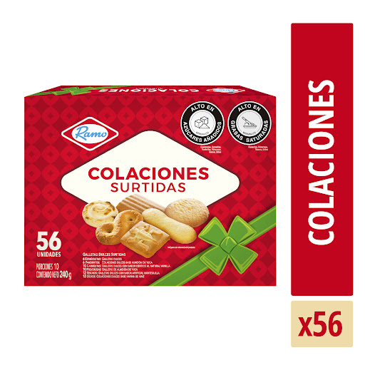 Galletas Ramo Colaciones Surtidos Caja x 240 gr