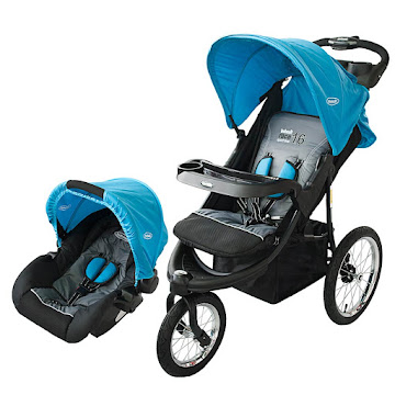 Solo Online Coche Con Portabebe   Bebesit Jogger Kiddo 4 En 1 Color Azul X 1 Unidad 