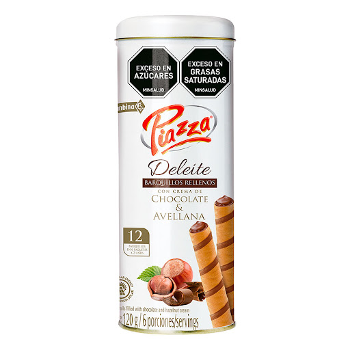 Estuche Piazza Deleite Chocolate Y Avellana x 12 und