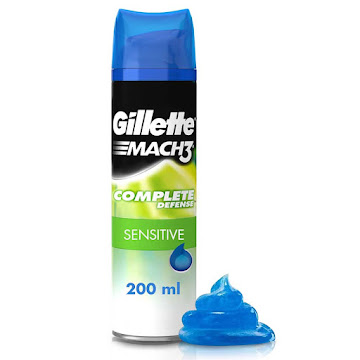 **Gel De Afeitar Gillette Series Sensitive Skin X198G.                    