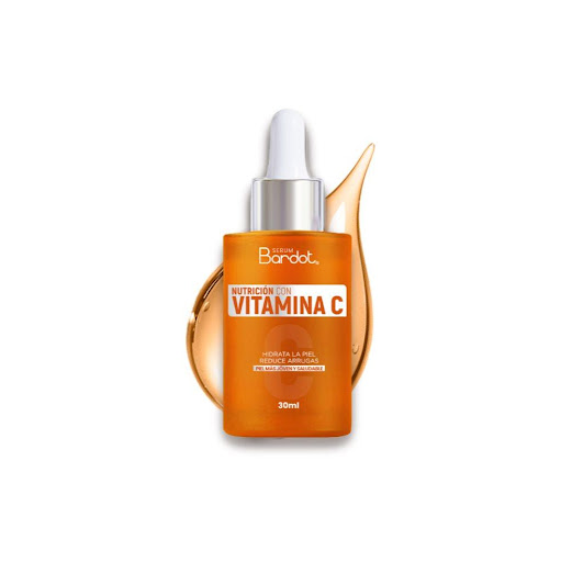 SERUM CON VITAMINA C BARDOT 30 ml x 1 Serum con Vitamina C hidrata y nutre la piel, ilumin e irradia. Propiedades anti edad y antioxidantes