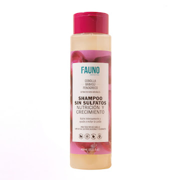 **Shampoo Fauno Cebolla Nutricion Y Crecimiento x 400 ml  