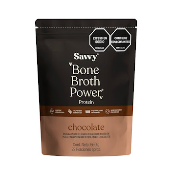Bone Broth Savvy Chocolate Doypack x 560 gr  