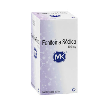Fenitoina Sódica MK 100 Mg Frasco x 50 Cápsulas  