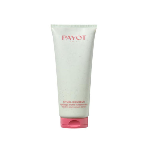 EXFOLIANTE CORPORAL EN CREMA PAYOT caja x 1 El Exfoliante Crema Fondant para el cuerpo es una deliciosa crema exfoliante, delicadamente perfumada con almendra dulce. Las cáscaras de almendra permiten una exfoliación suave, eliminando células mu