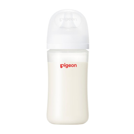 Tetero Pigeon Softouch   Wn3 8oz Blanco 3m+ x 1 und