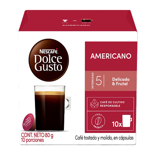 Nescafé Dolce Gusto Café   Americano  x 80 gr