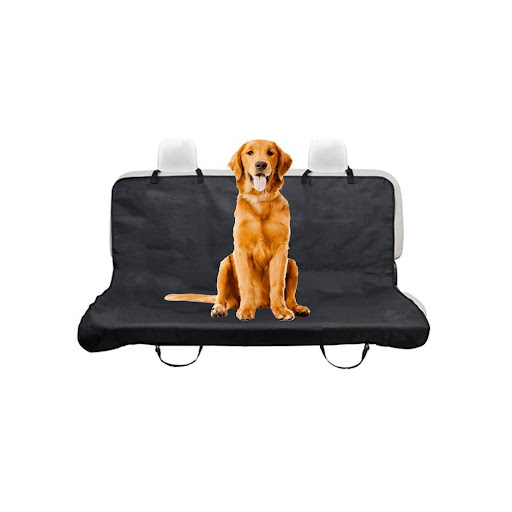 Forro Silla Carro Perro Mascota Protector Funda Cobertor negro VELBROS Forro Protector Sillas Traseras x 1 