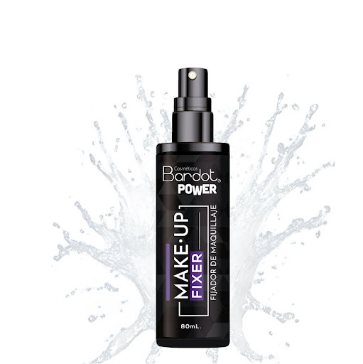 MAKEUP FIXER BARDOT 80 ml x 1 Fixer con Rápida absorción y secado.No produce brillo.Contiene humectante natural obtenido de la glucosa de maíz.