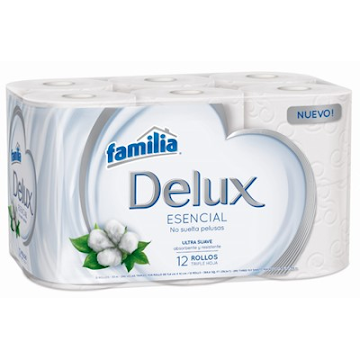 Papel Higiénico Familia Delux Paquete x12 und  