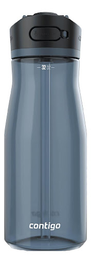 Botella de agua Contigo Ashland 2.0 AutoSpout 32Oz/947ml (AZUL MARINO) Contigo Papeleta x 1 presenta un diseño atractivo y ergonómico que se adapta cómodamente a la mano, facilitando su transporte y uso en cualquier situación, ya sea en el gimnasio, en la oficina o al aire libre. Con su dise