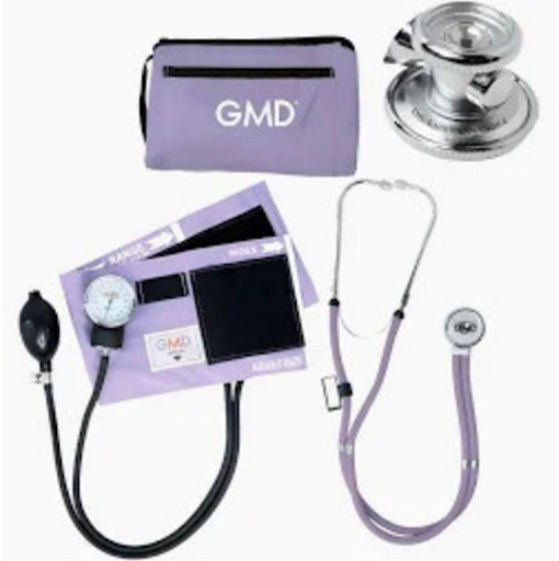 KIT GMD TENSIOMETRO PURPURA CLARO RAPPAPORT IMPORMEDICAL CAJA x 1