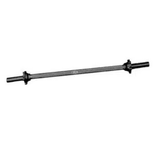 Barra Cromada Estándar Para Pesas K6 Recta C/Rosca De 150 Cm K6 Papeleta x 1 