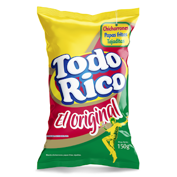 Pasabocas Todo Rico Natural x 150 gr  