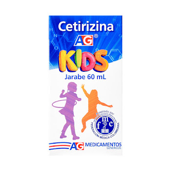 Cetirizina AG Jarabe Frasco x 60 ml  