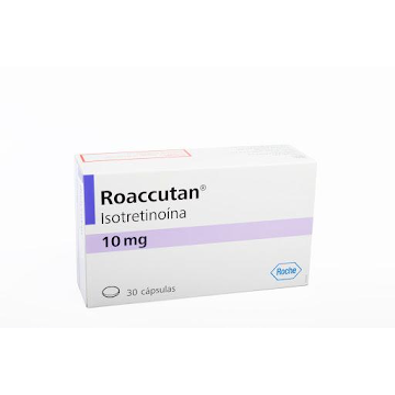 Roaccutan Isotretinoína 10 mg Caja x 30 Cápsulas  