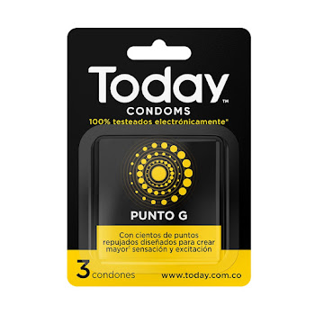 Condones Today Punto G X 3 unds  