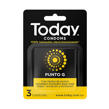 Condones Today Punto G X 3 unds  