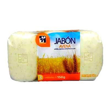 Jabón Farmatodo Avena 150 gr x 3 und  