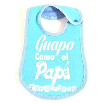 Solo Online Babero Toys4baby  Guapo   Nino  X 1 Unidad 