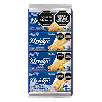 Galleta Bridge Vainilla x 8 und  