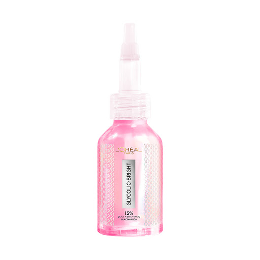 Serum Loréal Paris Peeling Exfoliante Glycolic Bright Antimachas Caja x 25 ml