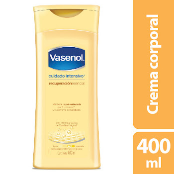 Crema Vasenol Corporal Humectación Total Textura Suave x 400 ml  
