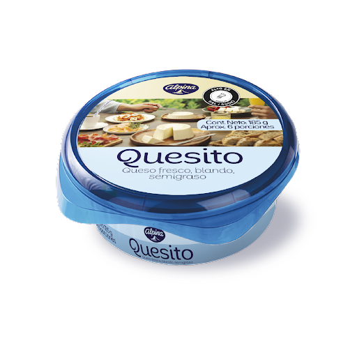 Quesito Alpina Semigraso x 185 gr