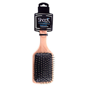 Cepillo Shock de Madera Paleta Punta Revestida x 1 und  