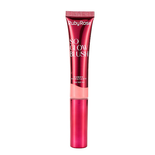 Rubor Líquido Ruby Rose So Glow Tono Mauve Tubo x 15 ml