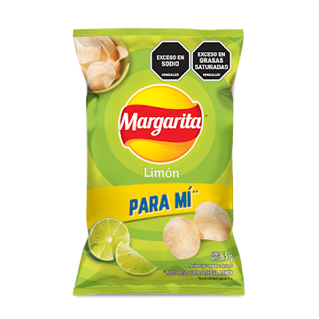Pasabocas Margarita Papas Fritas Limón x 65 gr  
