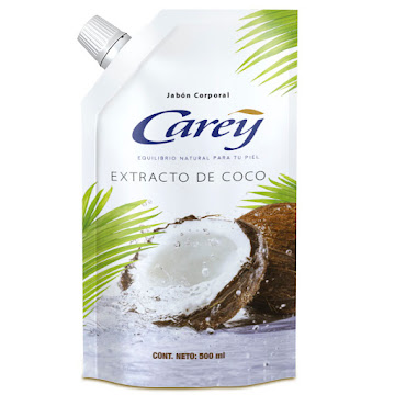 Jabón Líquido Carey Extracto De Coco Doypack x 500 ml  