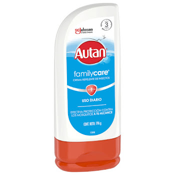 Repelente Insectos Autan Family Care En Crema Frasco x 200 ml  