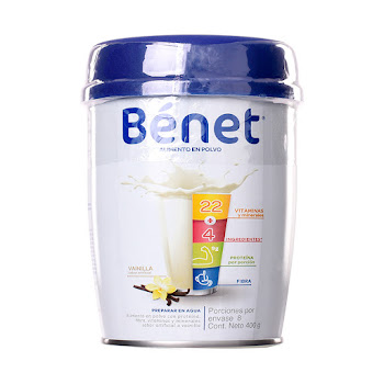 Bebida En Polvo Benet Vainilla Nutresa Lata x 400 gr  