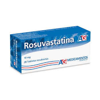 Rosuvastatina 10mg AG Caja x 28 Tabletas  