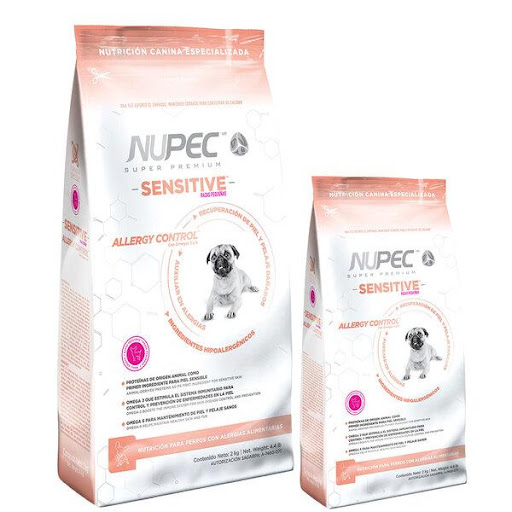 NUPEC C SENSITIVE RAZA PEQUEÑA 2 KG NUPEC  x 1 En Nupec estamos conscientes de la sensibilidad que los caninos pueden llegar a desarrollar hacia ciertos alimentos. Por ello hemos desarrollado una fórmula especializada con ingredientes hipoalergéni