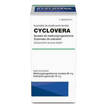 Cyclovera 50mg/10mg Caja x 1 Ampolla  