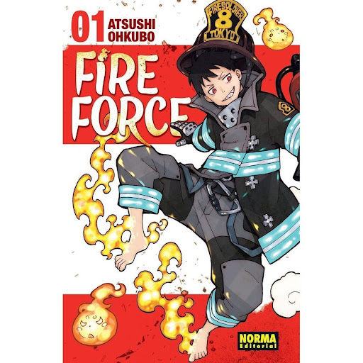 Fire Force No. 1 Editorial Norma Libro x 1.0 FIRE FORCE 01   Autores:Atsushi Ohkubo  Colecciones:CÓMIC MANGA  Editoriales:NORMA Editorial  Series:FIRE FORCE   ¡EL NUEVO MANGA DEL AUTOR DE SOUL EATER!  Tokio se encuentra bajo un extraño fenómeno: