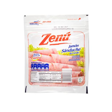 Jamón Zenú Sanduche x 230 gr  