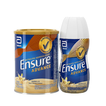 Ensure Advance 400 gr + Ensure Advance Líquido sabor Vainilla Oferta x 2 und  