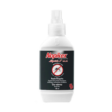 Repelente Mosquitos Nopikex Spray Líquido x 120 ml  
