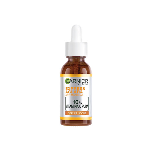 Sérum Garnier Express Aclara Vitamina C para la Noche Frasco x 30 ml