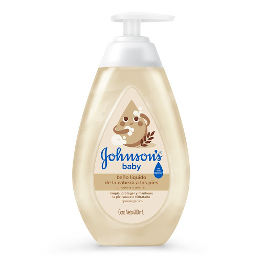 Baño Líquido Johnson’s Baby Avena Botella x 400 ml
