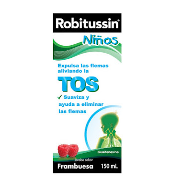Robitussin Niños Guaifenesina 2 g Frasco x 150 ml   