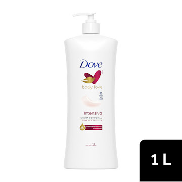 Crema Corporal Dove Body   Love Intensiva x 1 Lt 