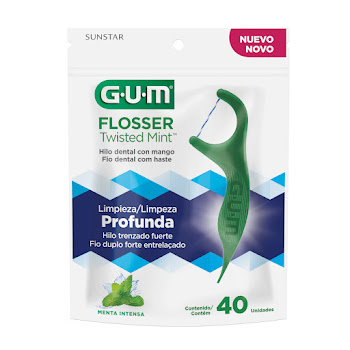 Hilo Dental Gum Flosser Twisted Mint x 40 und   