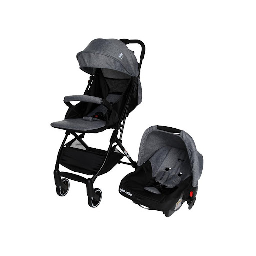 Coche Y Portabebe Miku Travel Sistem Gris Oscuro Bium Bium Unidad x 1 El Miku Plus Travel System de Bium es la combinación perfecta de versatilidad, seguridad y comodidad , ideal para acompañar a tu bebé desde el primer día hasta que alcance los 15 kg. Diseñado pensando