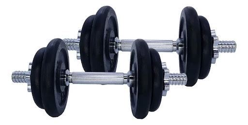 Set De Mancuernas De Hierro De 15Kg. K6 En Maleta Plástica K6 Papeleta x 2 DESCRIPCIÓN DEL PRODUCTOModelo: Kit de Mancuerna de Hierro de 15 Kg.- Con el Set de Mancuernas K6 podrás entrenar en casa como todo un profesional, para llegar al nuevo nivel de rendimiento que deseas
