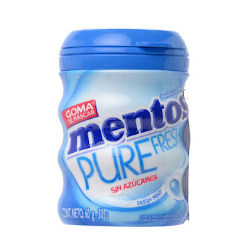 Chicle Mentos Fresh Mint x 30 und  